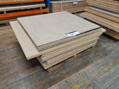 Quantity of Chipboard Sheets, approx. 1220mm x 122