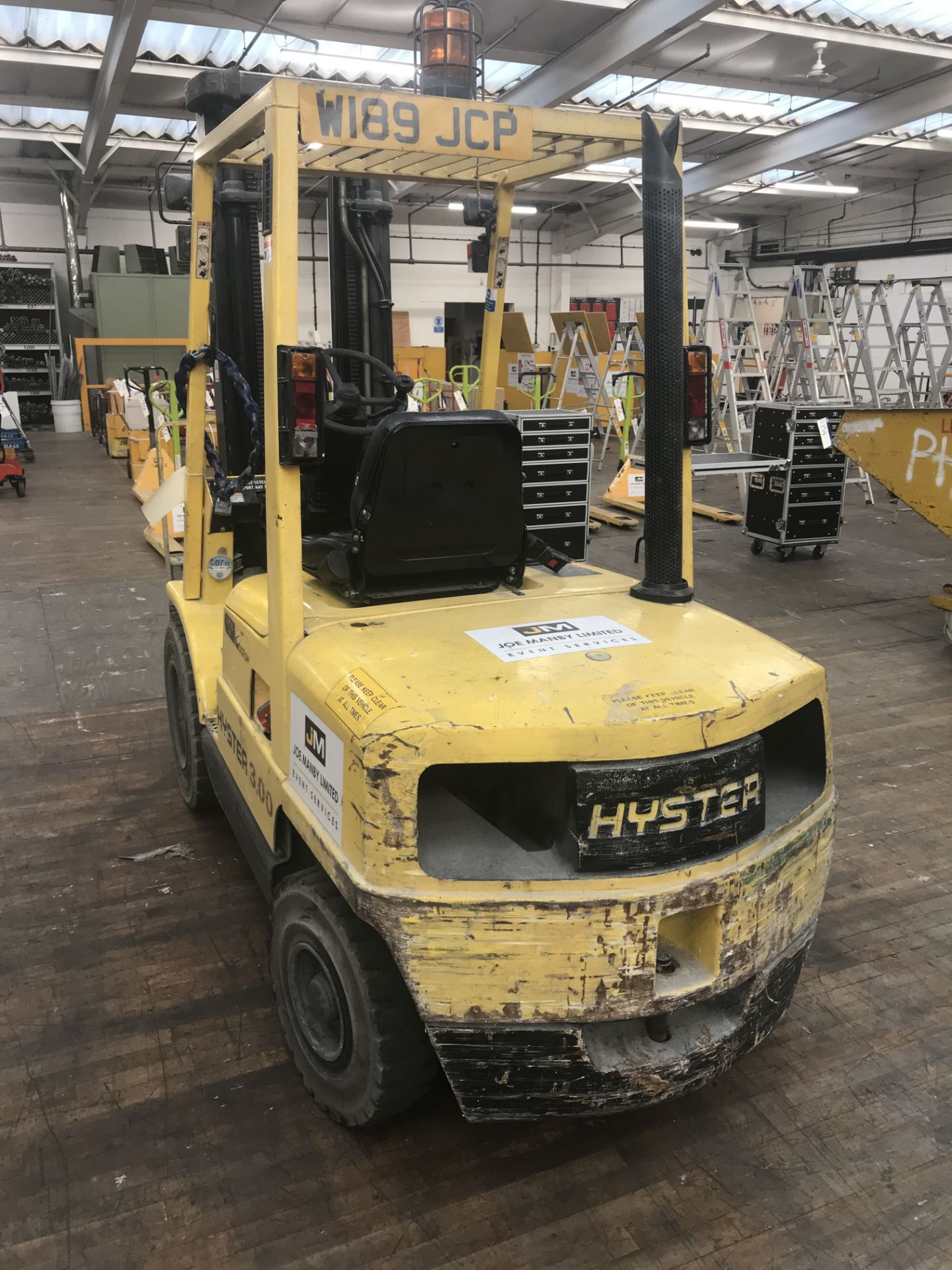 Hyster H3.00XM Diesel Forklift Truck, registration - Image 3 of 5