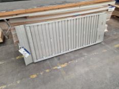 Metalmec Aluminium Removal Ramp, approx. 2m x 750m