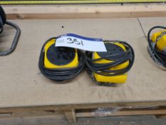 Two Brennenstuhl 240V Hangable Extension Cables