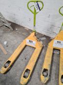Hand Hydraulic Pallet Truck, forks approx. 1m long