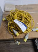 Five 110V Extension Cables