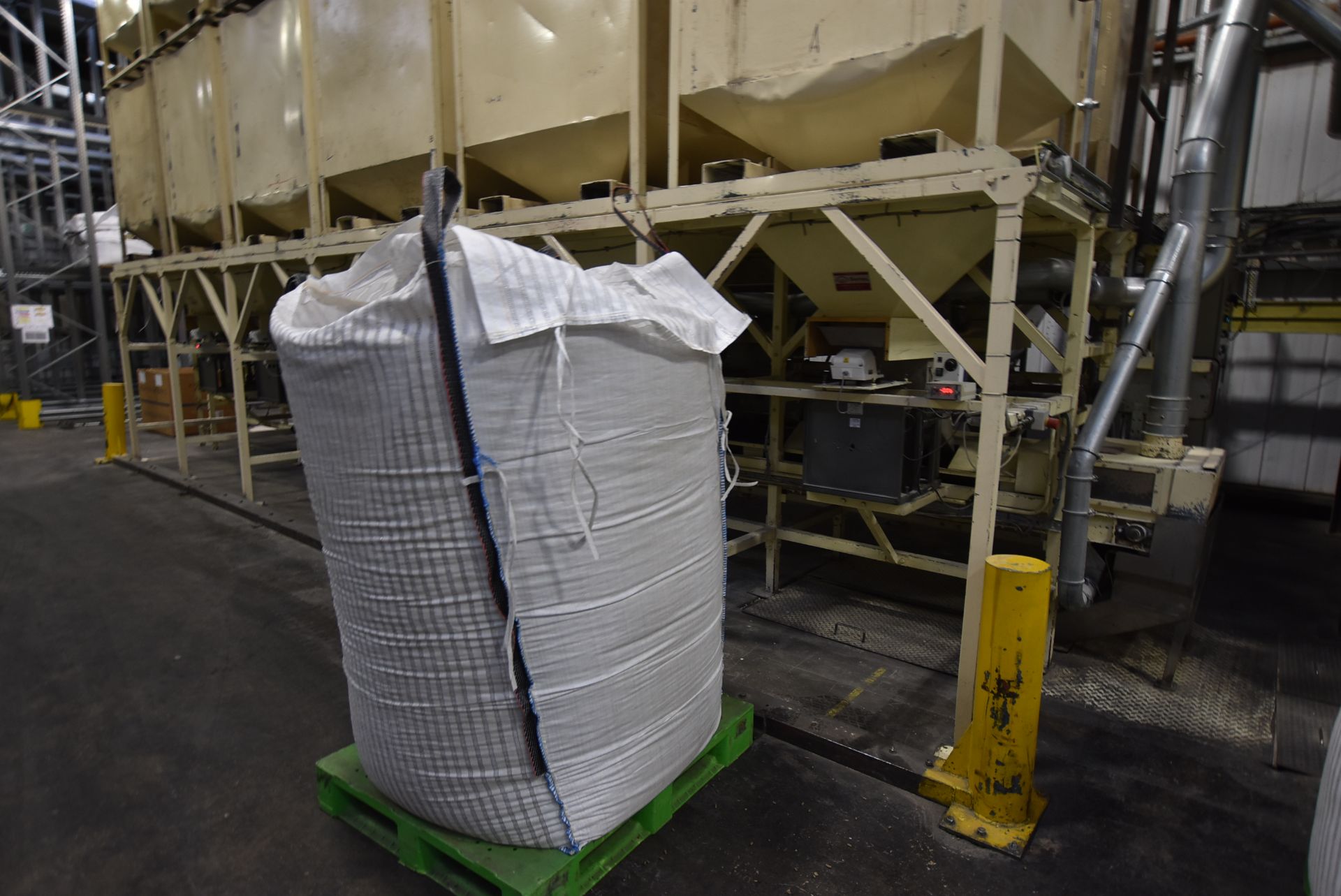 12 STATION DOUBLE SIDED TOTE BIN DISCHARGE LOADCEL - Image 2 of 21