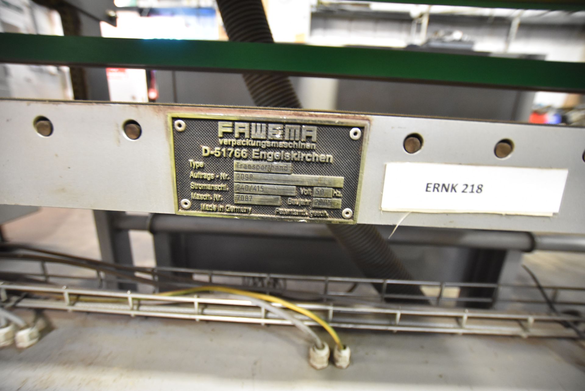 Fawema FA40 AUTOMATIC BAG FILLING MACHINE, serial - Image 12 of 18