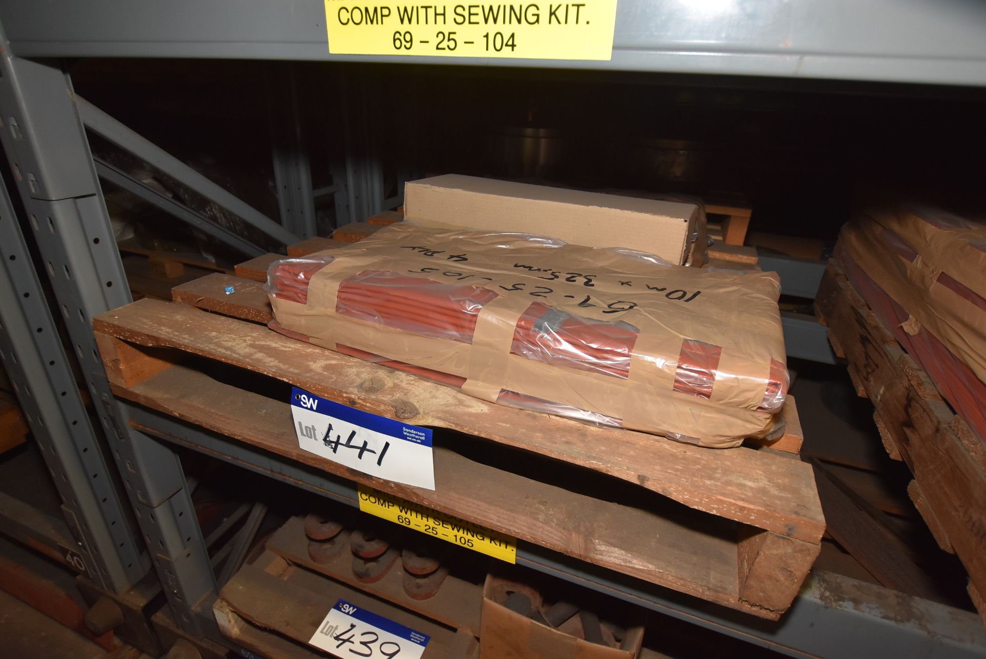 Joint Expansion Medium, on pallet (69-25-105/ Bay 39) (please note this lot is part of combination