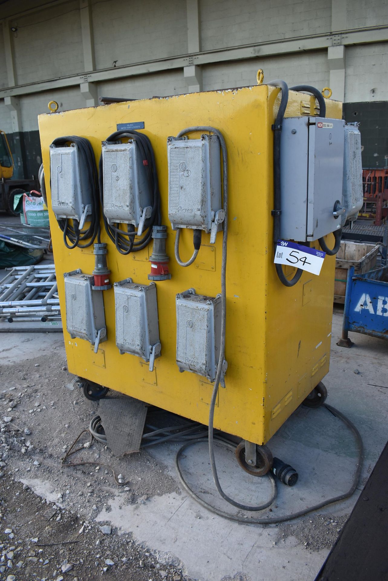Bolt Heating Equipment 30kVA Mobile Transformer Unit, 415V.3.PH supply, output 110V.S.PHPlease