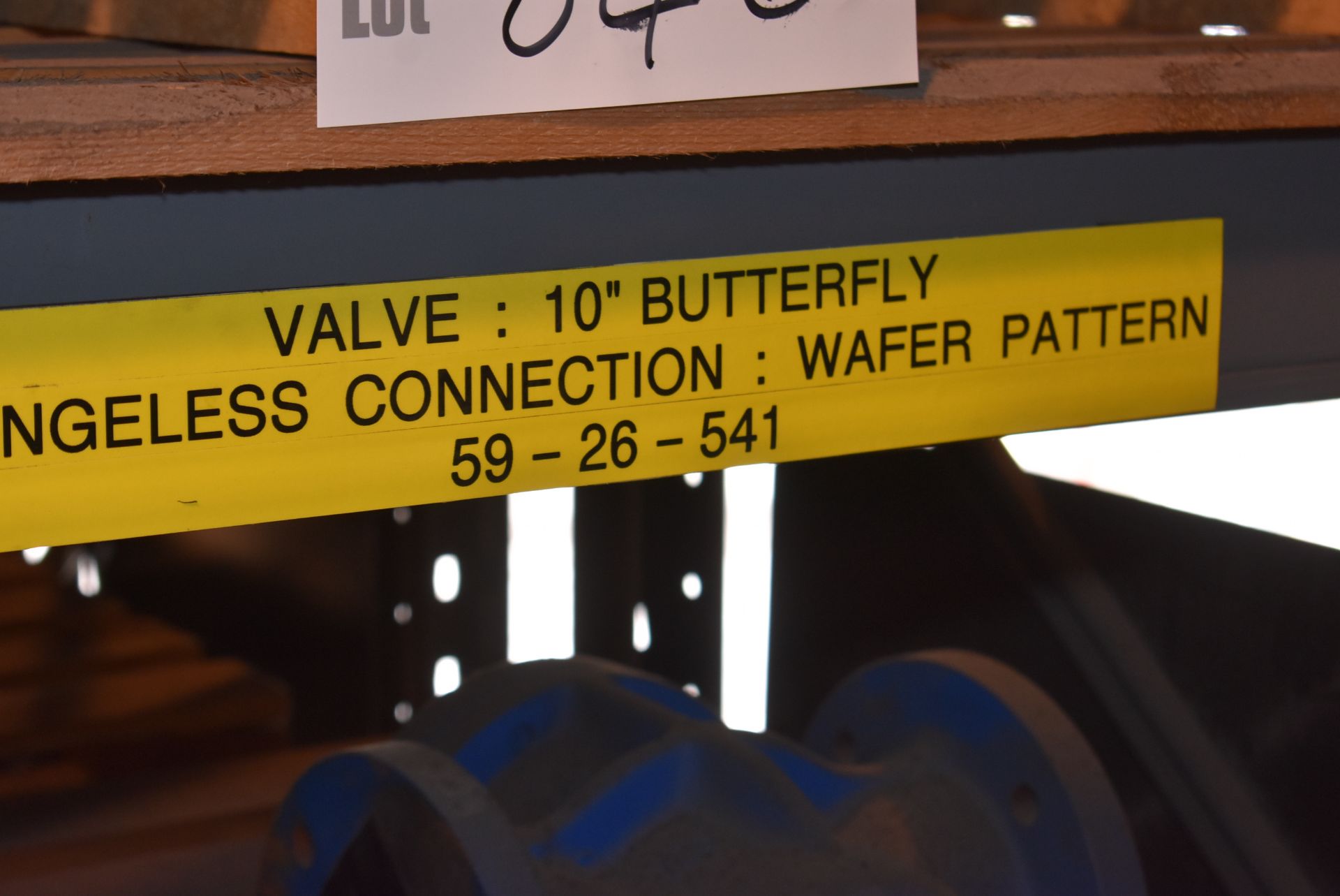 10in. Butterfly Valve, with flangeless connection and wafer pattern (59-26-541) MS-MP078 (please - Image 2 of 2