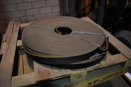 Two Reels of Rubber Belt, FP029 (please note this lot is part of combination lot 1507)Please read