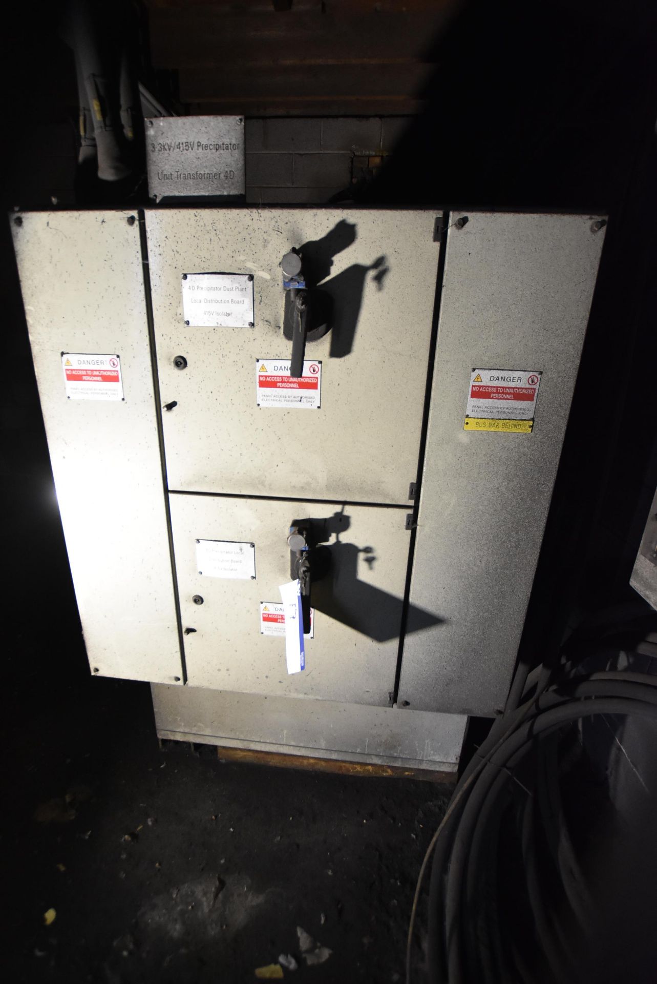 MF Trasformatori Calcinato 3.3kV/ 415V Precipitator Unit Transformer (4D), with relay panelPlease - Image 3 of 4