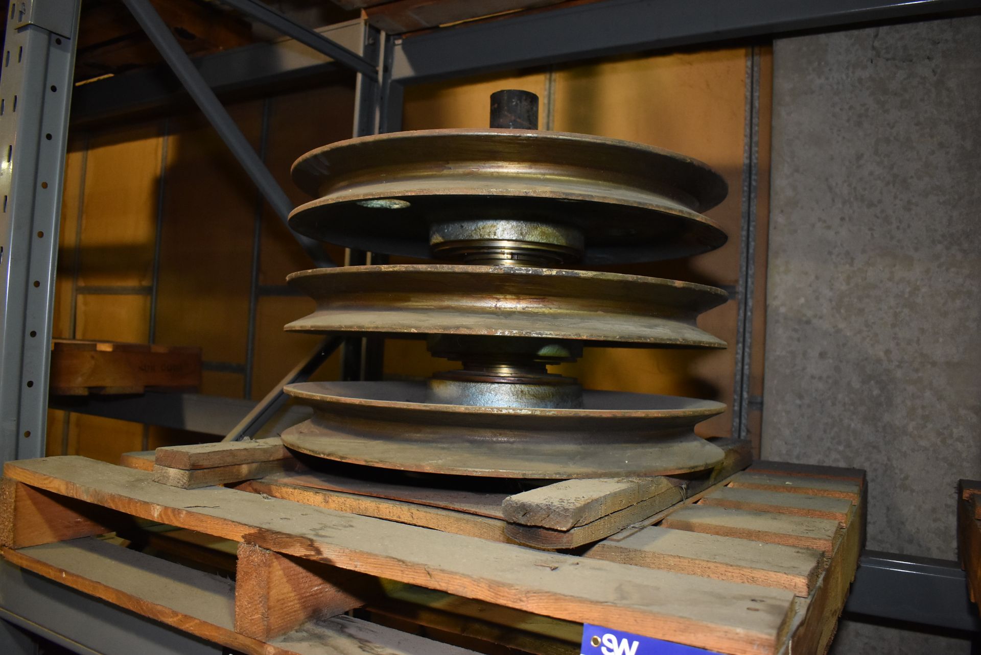 Four Pulley Wheel Assemblies, MS-MP003 (please note this lot is part of combination lot 1507)