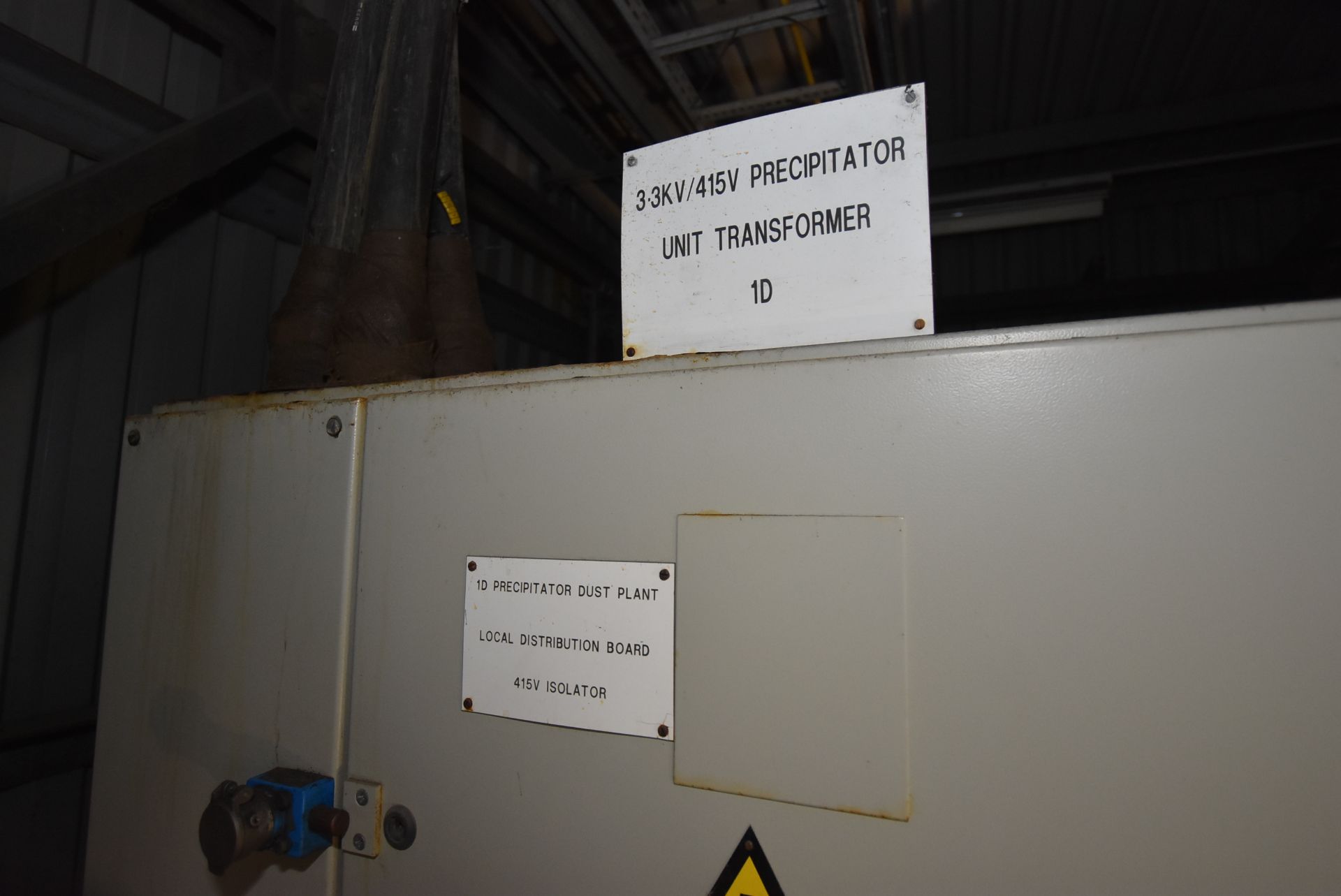 3.3kV/ 415V Precipitator Unit Transformer (1D)Please read the following important notes:-Removal - Image 3 of 3