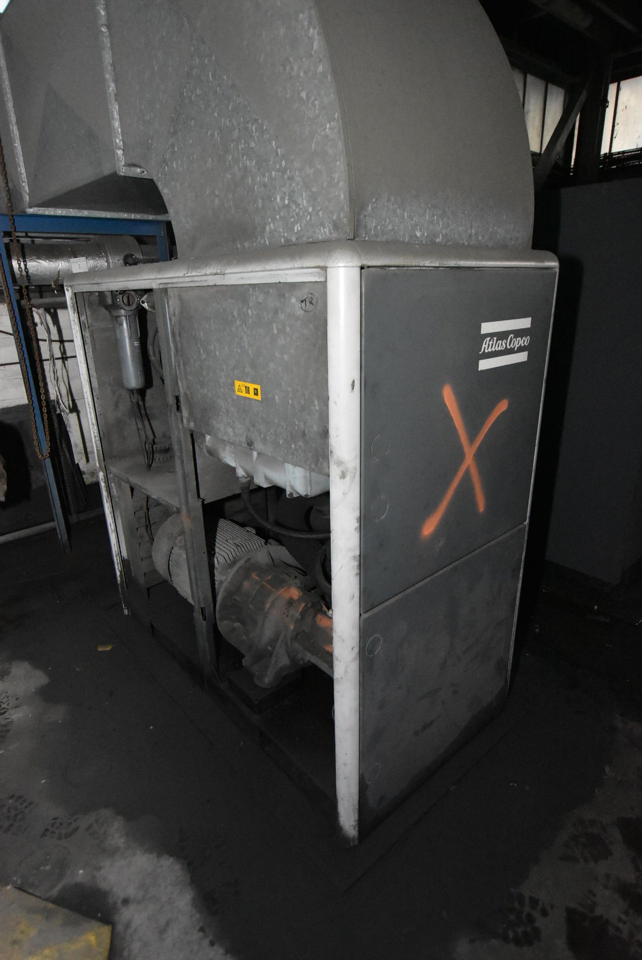 Atlas Copco GA37 Package Air Compressor, serial no. AI11 362019, year of manufacture 1999Please read - Image 2 of 3