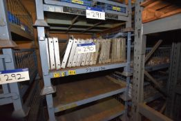 23 Fabricated Angle Brackets, with box pallet approx. 200kg (73.11.124) (please note this lot is