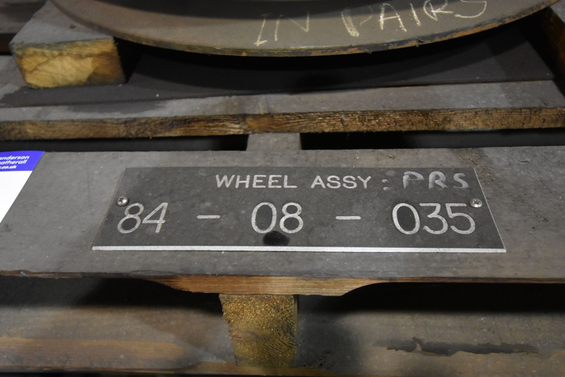 Two Pairs Wheel Double Babcock Hydraulic Systems, on one pallet (84-08-035/ Bay 2) (please note this - Image 2 of 2