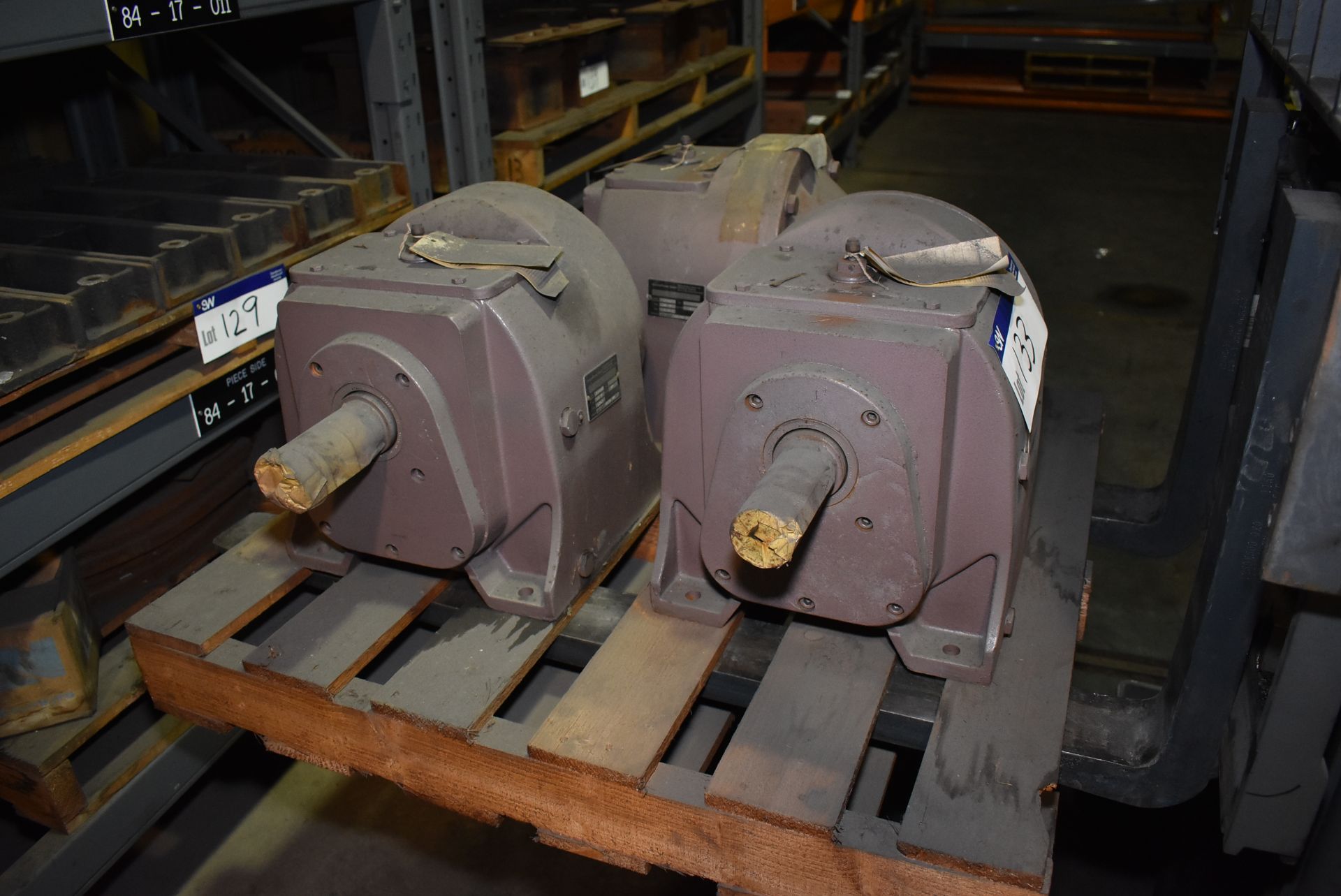 Three ESR 35 Gearboxes/ Motor Units, 3.78: 1 ratio MS-MP004 (please note this lot is part of
