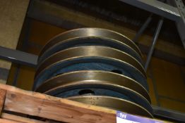 Four Pulley Wheel Assemblies (84-08-003) MS-MP003 (please note this lot is part of combination lot