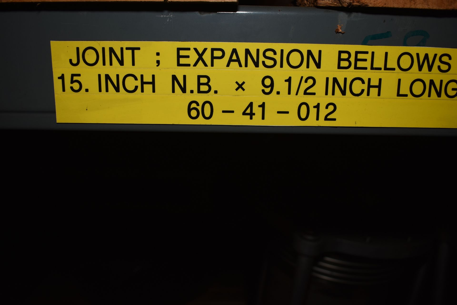 Two Expansion Bellows Joints, 5in. x 9½in. long (60-41-012) MS-MP077 (please note this lot is part - Image 2 of 2