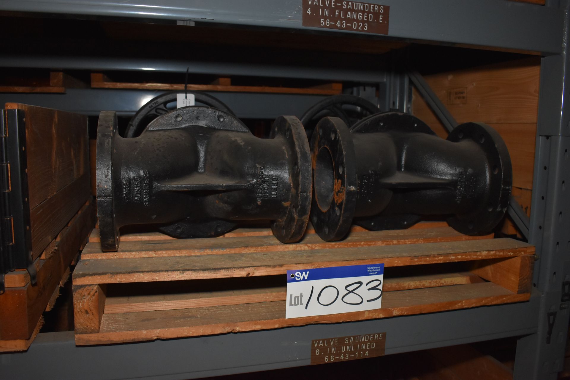 Two Valves Saunders 6in. Unlined (56-43-114/ Bay 104) (please note this lot is part of combination