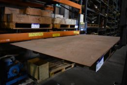 Steel Sheet, 1.2mm thick, FP032 (please note this lot is part of combination lot 1507)Please read