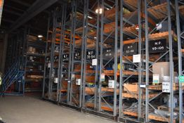 The Dexion SPEEDLOCK H POWER RACKS POWERED TRAVELLING RACKING, comprising two single sided