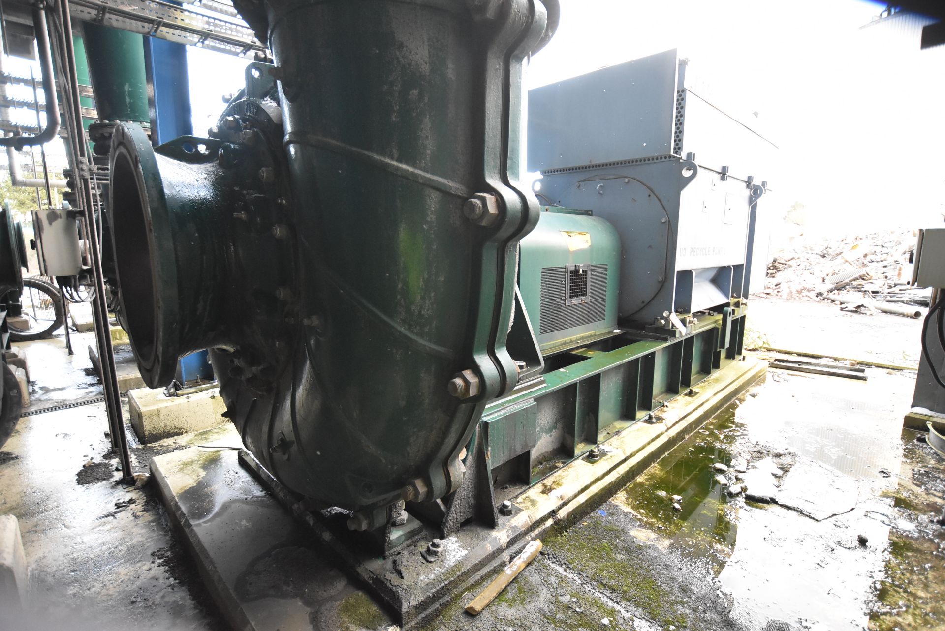 Warman 700GSL CENTRIFUGAL PUMP, approx. 800mm dia. delivery, size 700, design capacity 2691 - Image 4 of 8