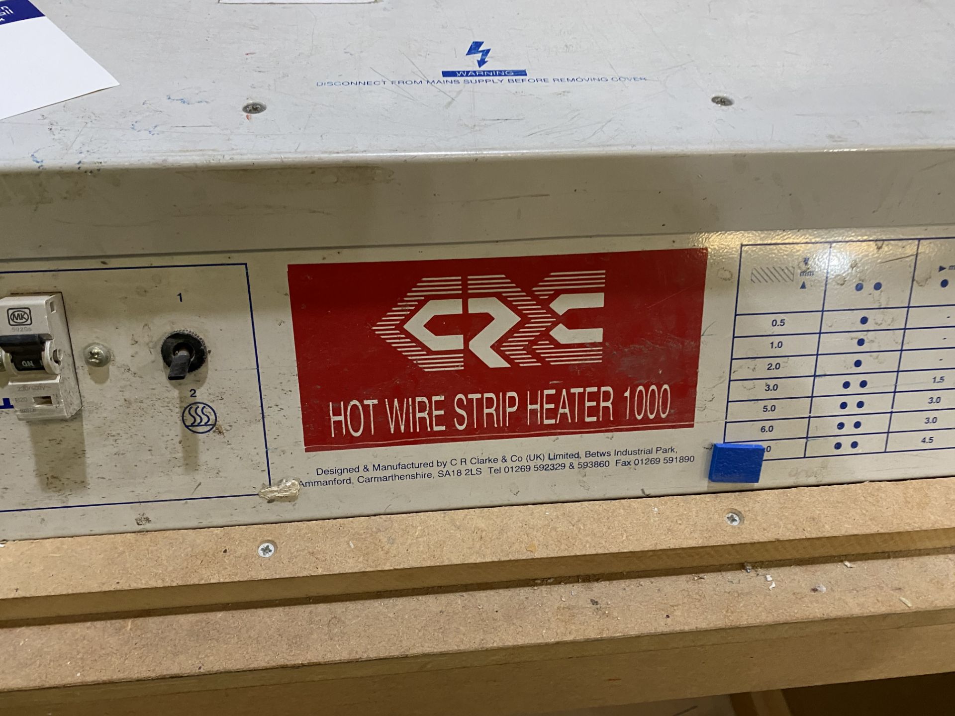 CRC 1000 Hot Wire Strip Heater - Image 2 of 2