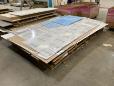 Quantity of Veralite Plastic Sheets