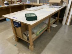 Timber Workbench c/w Joiners Vice