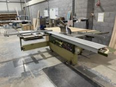 Paoloni P320 Panel Sizing Sawbench, serial no. 021