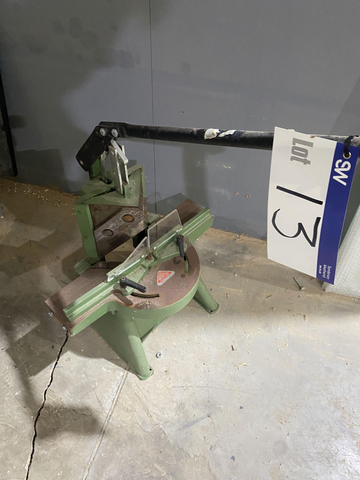 Marso Manual Bench Top Mitre Cropper, serial no. B