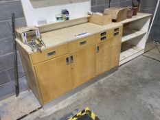 Wooden Cupboard Unit (Not Contents)