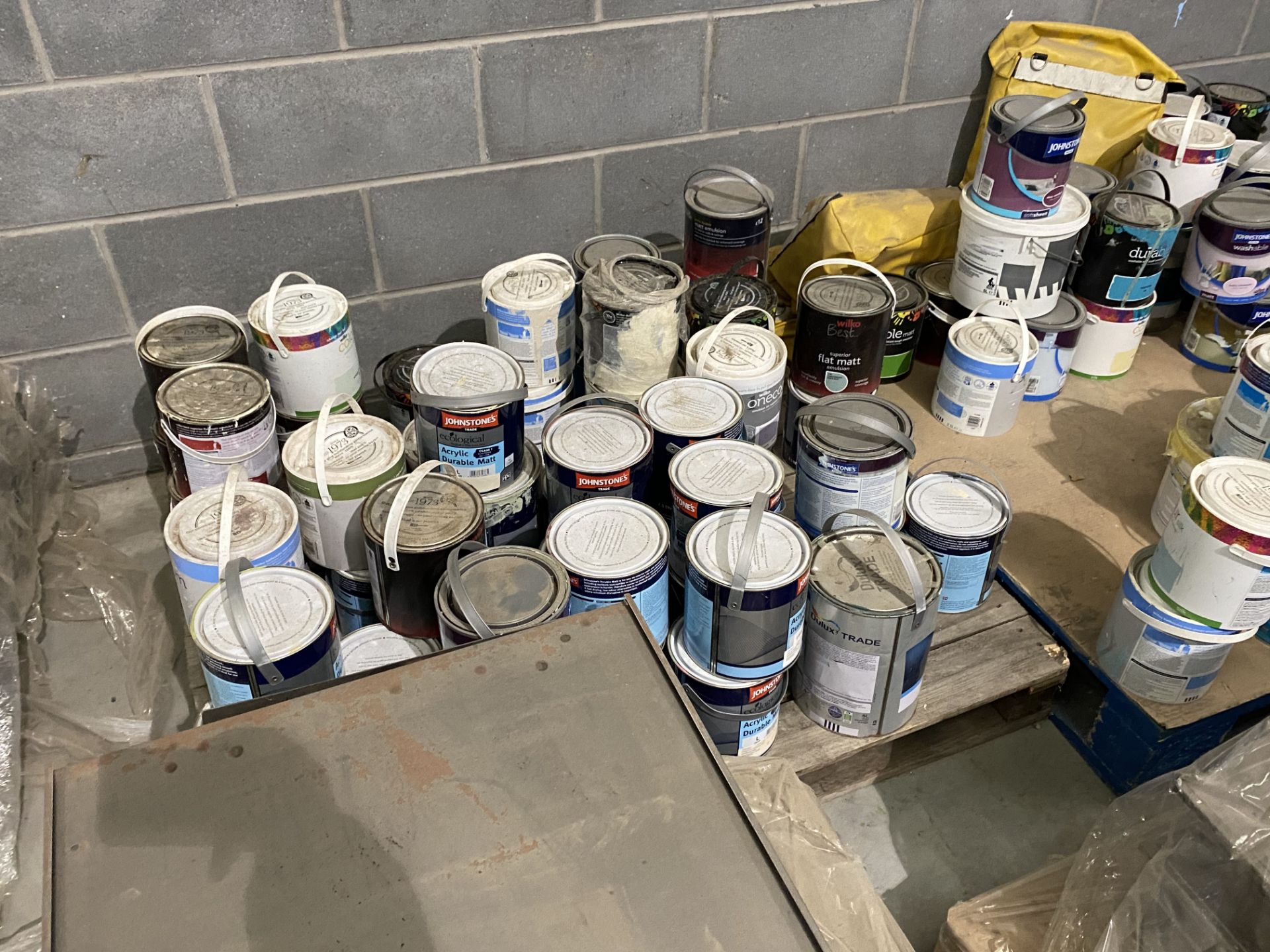 Quantity of Part Used Paints on Three Pallets - Image 2 of 4