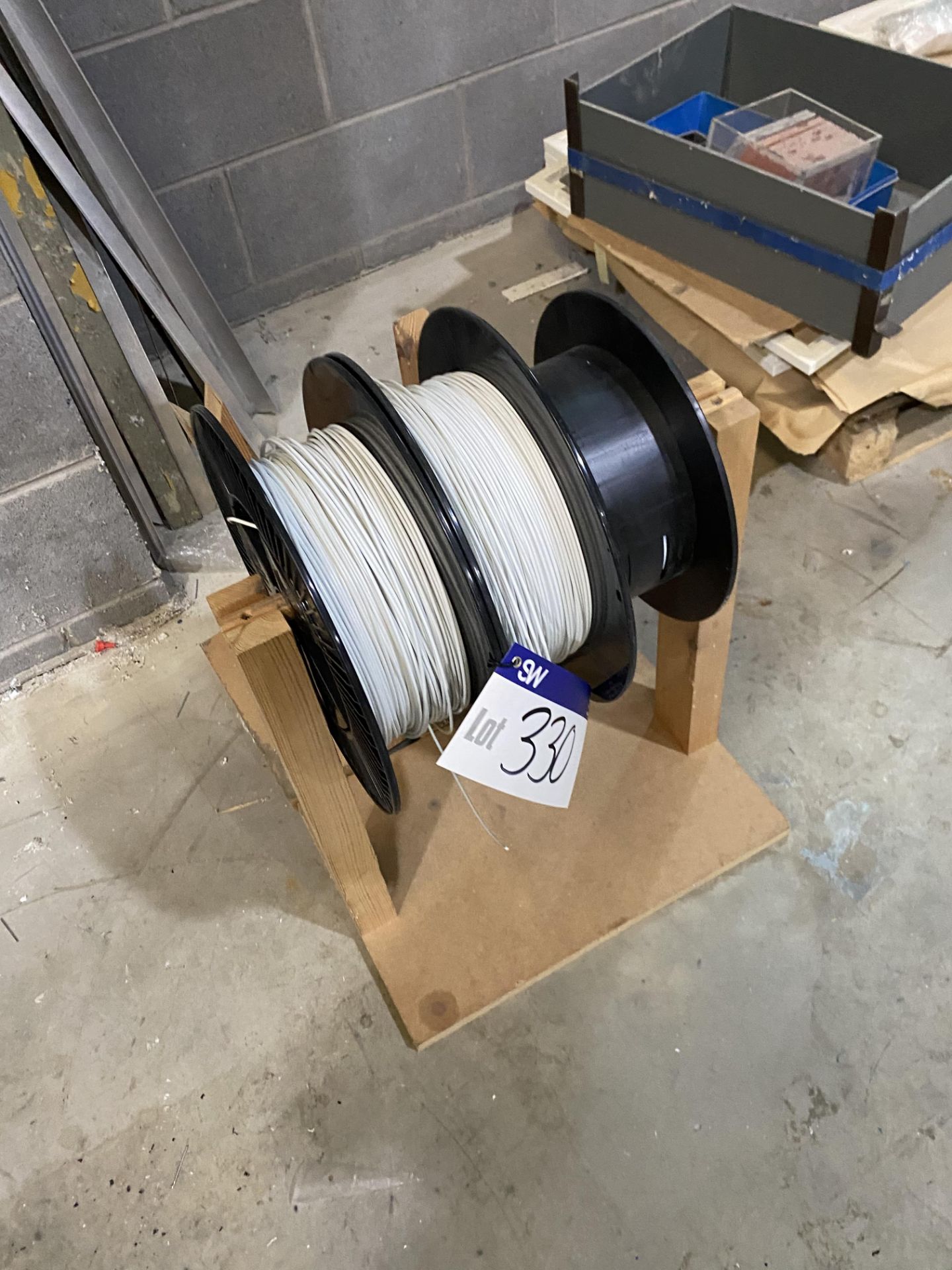 Cable Reel Stand & Contents