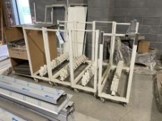 Four Mobile Drying Racks