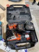 Black & Decker Cordless Drill Driver, c/w two batt