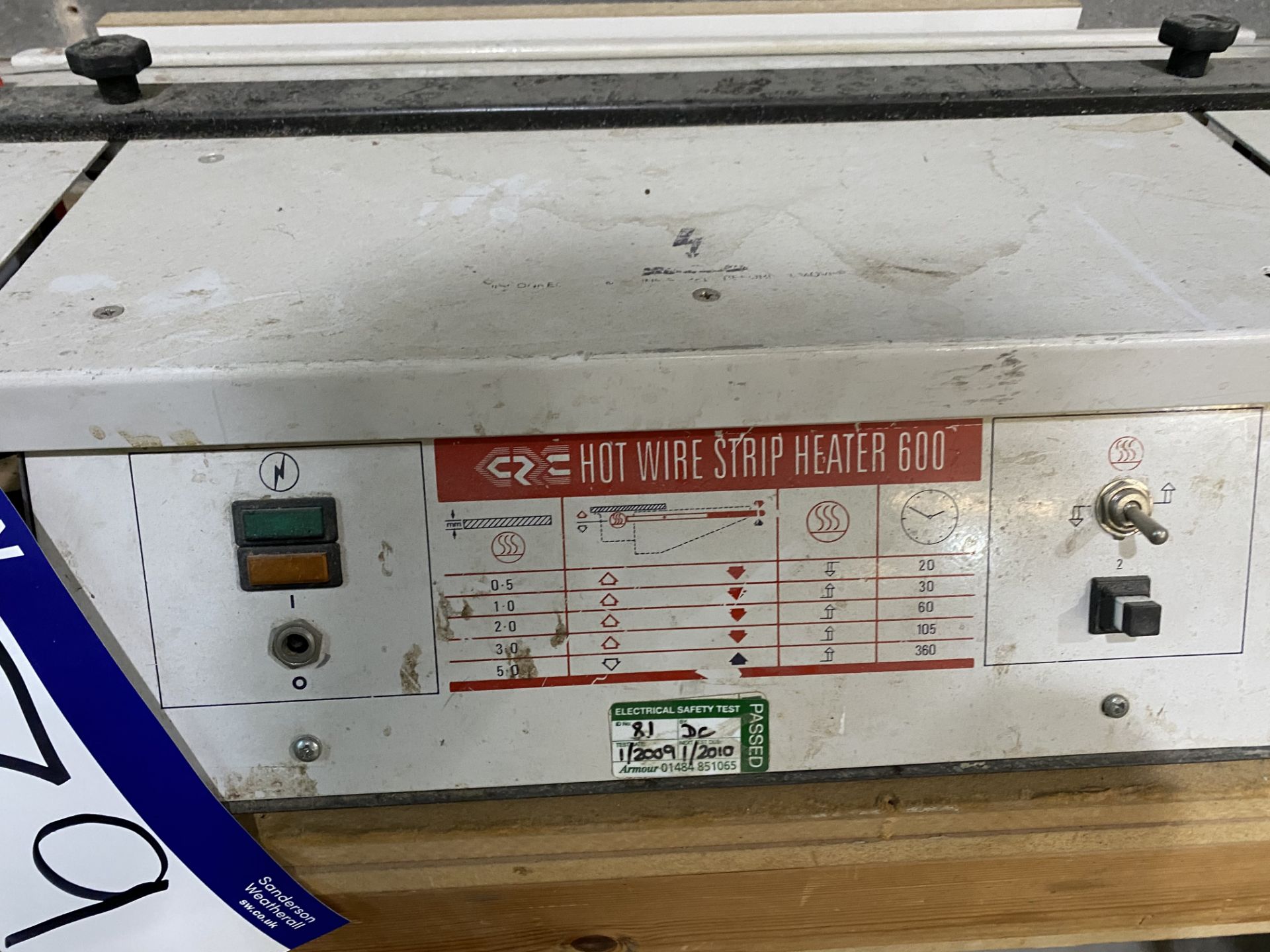 CRC 600 Hot Wire Strip Heater - Image 2 of 2