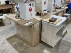 Two MDF Workbenches