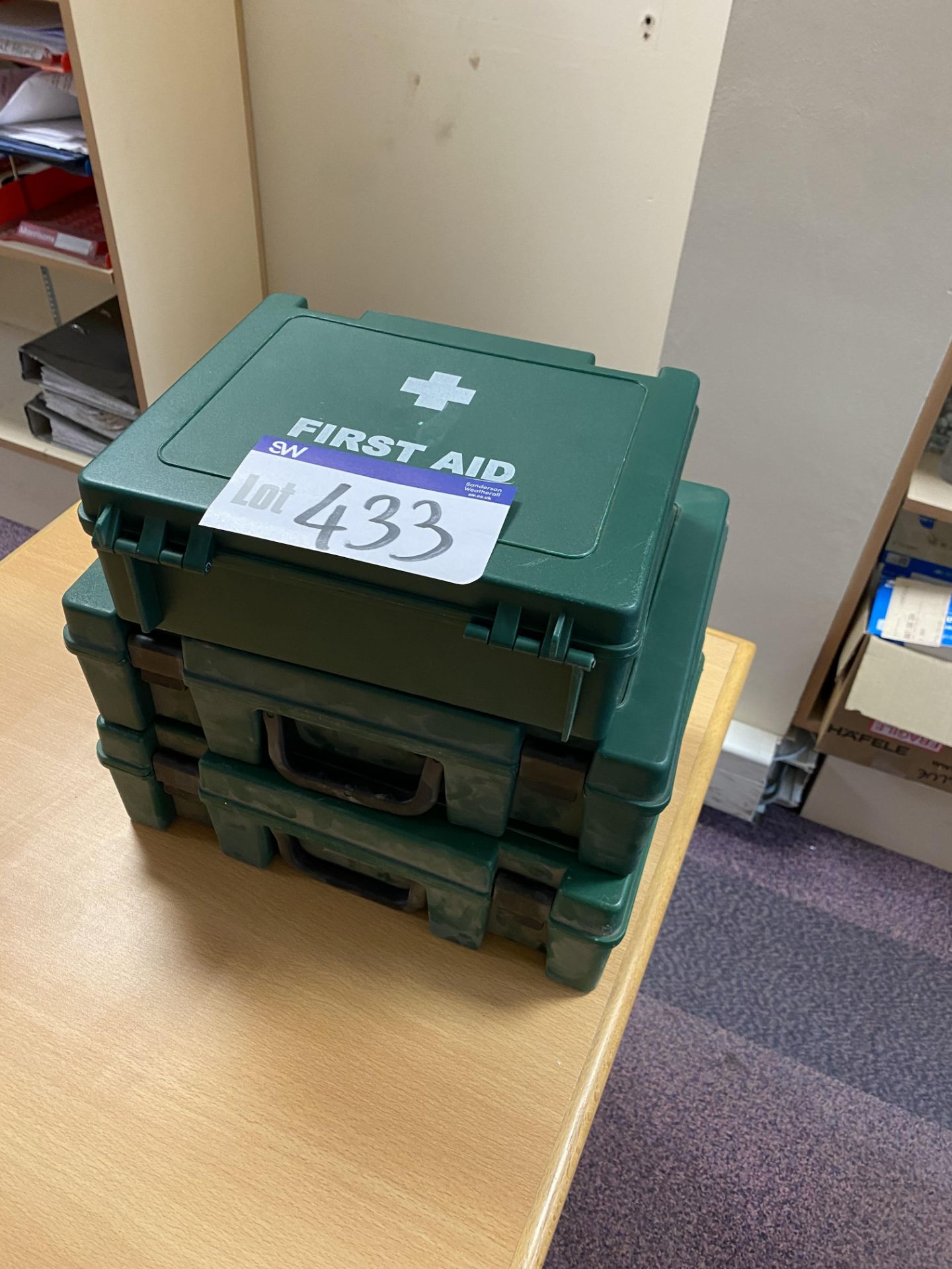 Three First Aid Kits