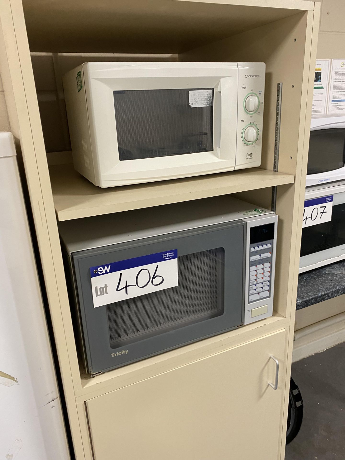 Two Microwave Ovens