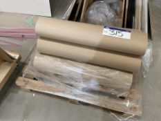 Six Rolls of Brown Paper, 900mm x 225m