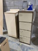 Steel Four Door Filing Cabinet