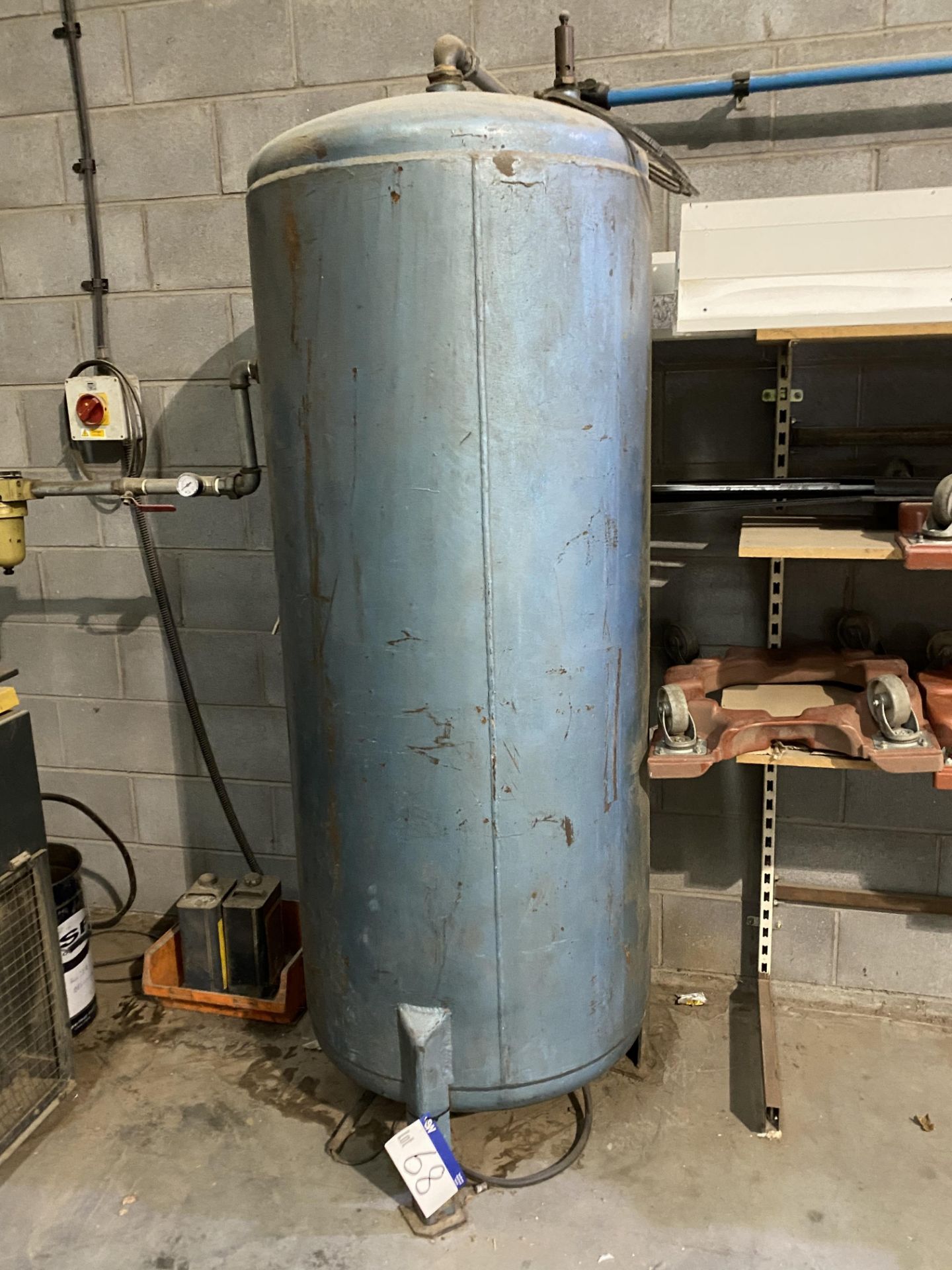 Welded Steel Vertical Air Receiver