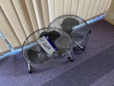 Two Floor Cooling Fans