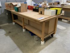 Two Timber Workbenches