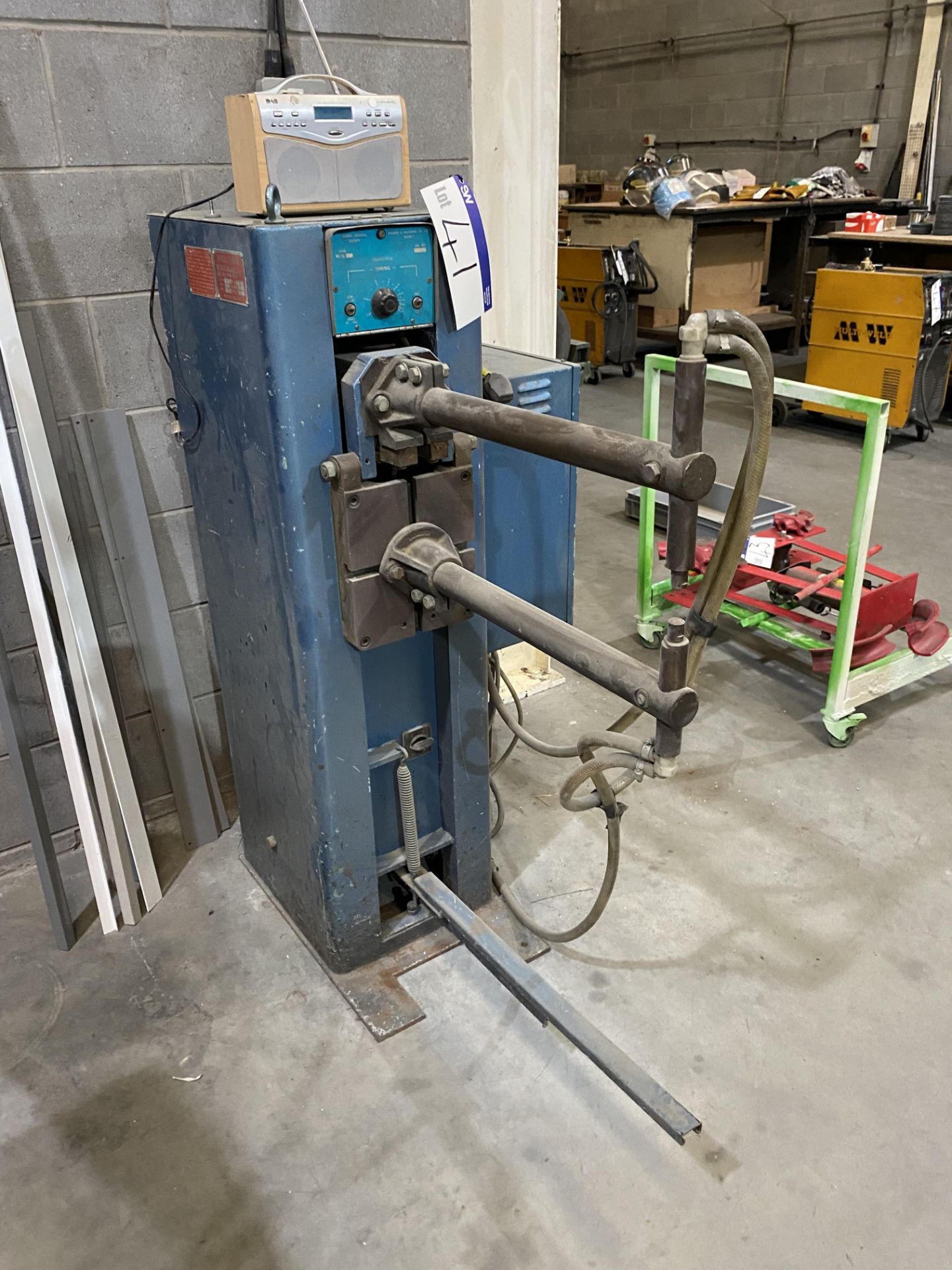 British Federal W/6 25 kVA Spot Welder, serial no. - Image 2 of 3