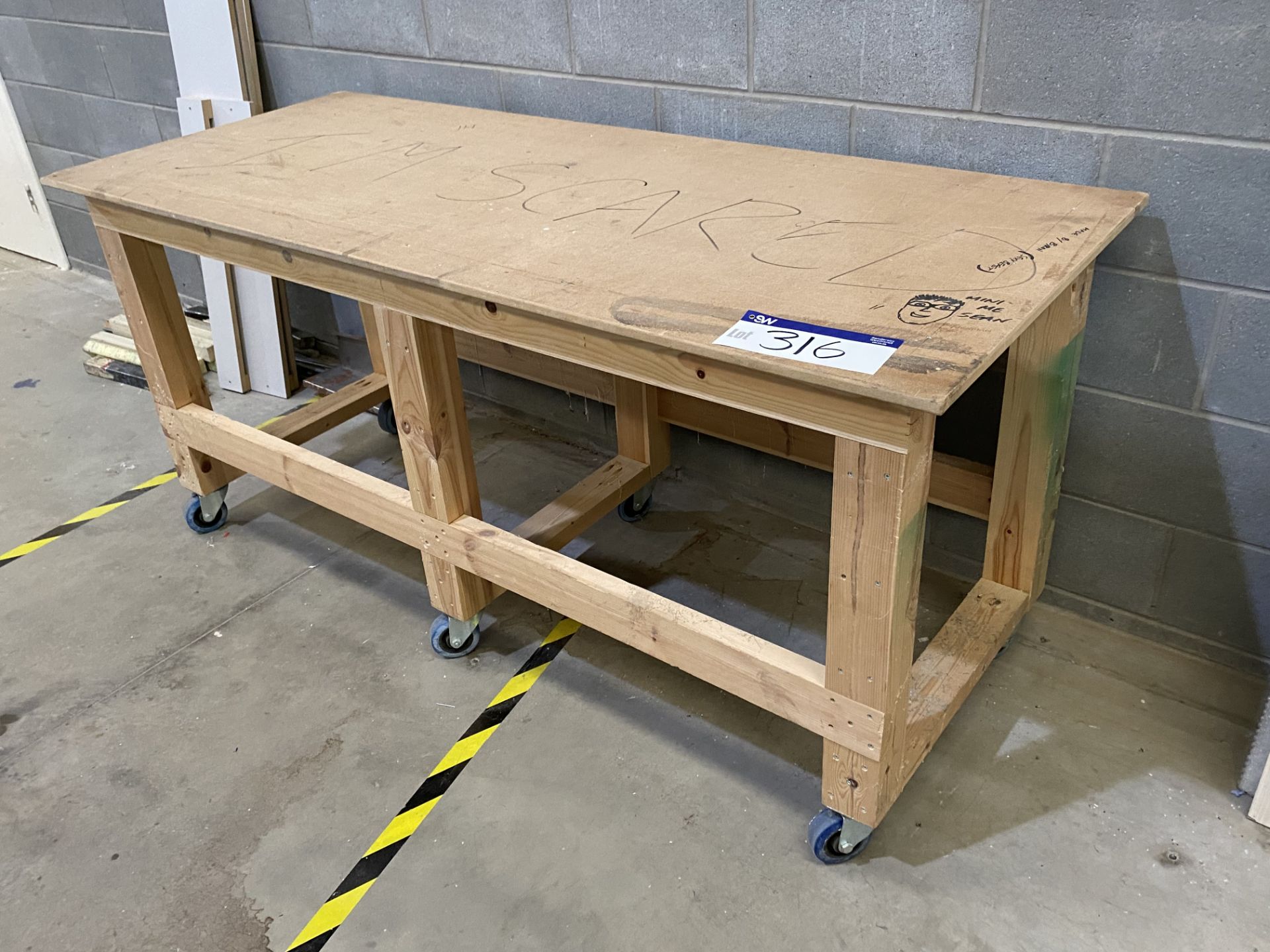 Mobile Timber Workbench