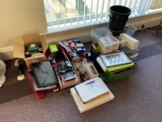 Quantity of Stationery & Office Sundries