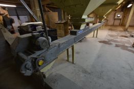 Carier N203/40HDC Galvanised Chain & Flight Conveyor, serial no. 88786, year of manufacture 1999,