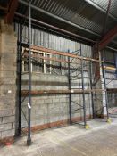 Two Bay Two-Tier Pallet Rack, approx. 4.7m x 1050mm x 5.3m high (at highest point) (no contents) (