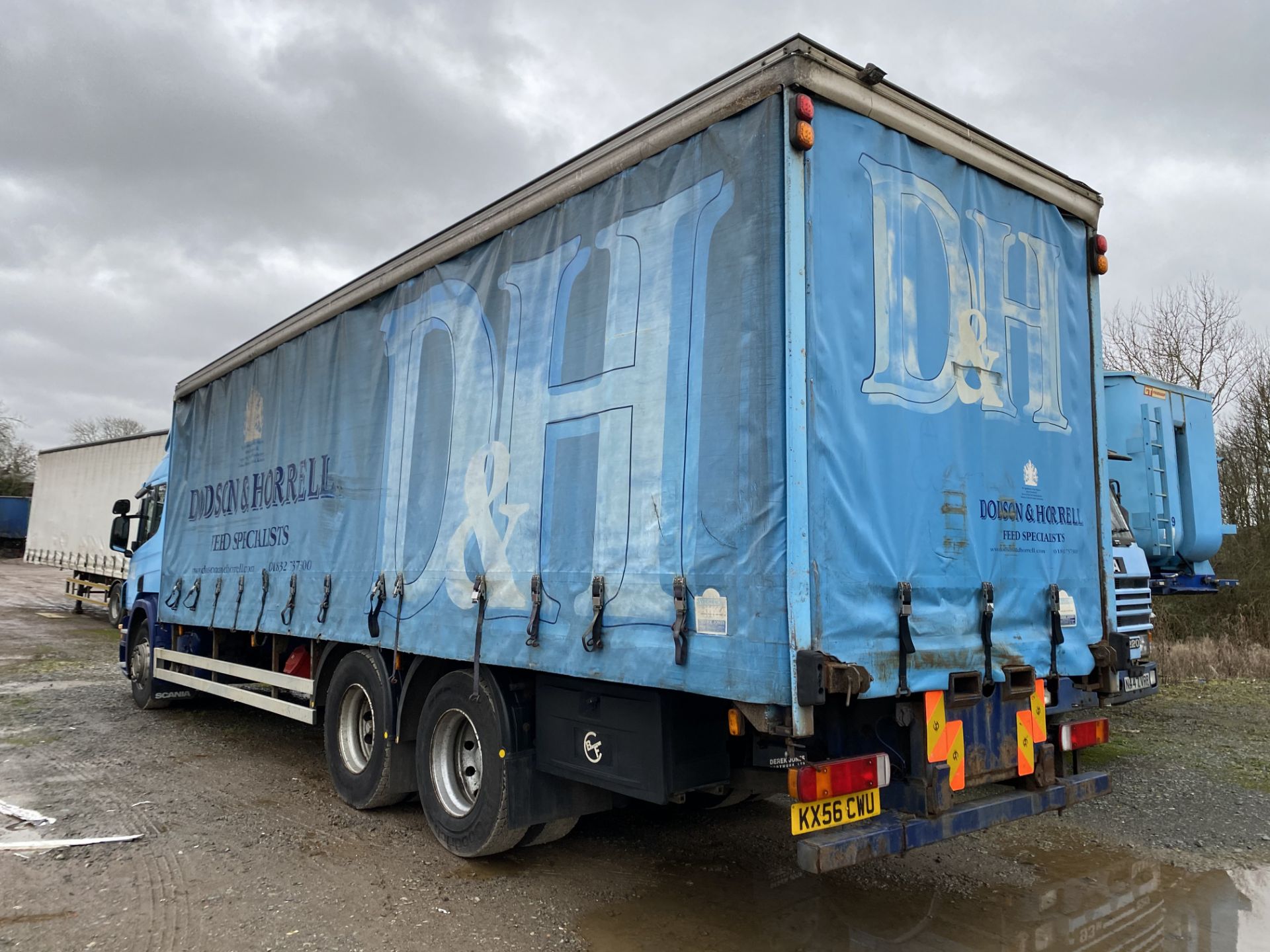 Scania P310 6x2 CURTAINSIDE TRUCK, registration no. KX56 CWU, date first registered 23/11/06, 1, - Image 2 of 12